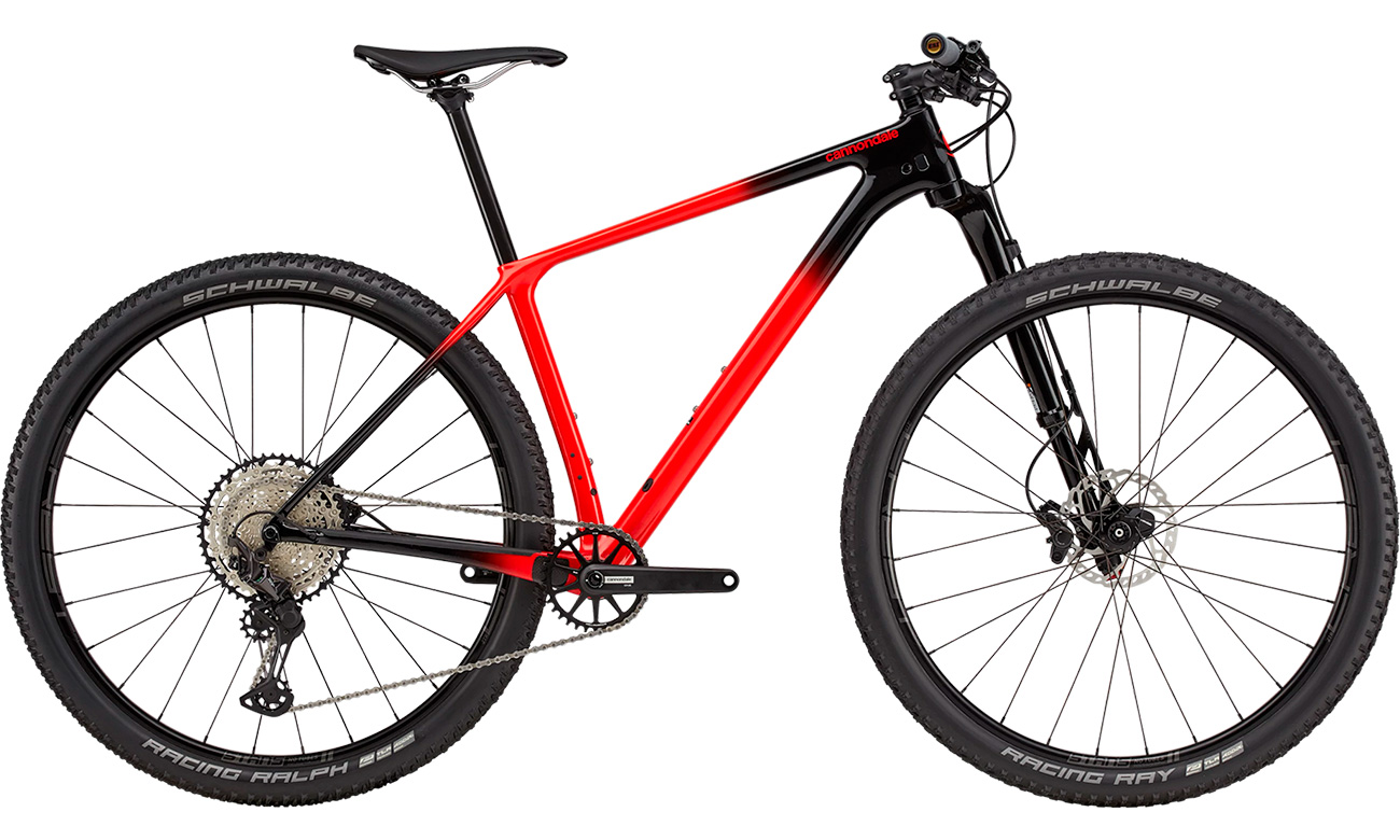 Фотография Велосипед Cannondale F-SI Carbon 3 29" 2021, рахмер XL, Red